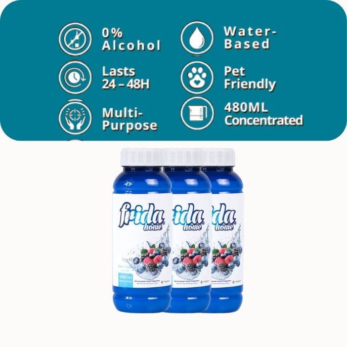 FRIDA All Purpose Home Cleaning and freshener – Dark Forest (480ml) - Image 2